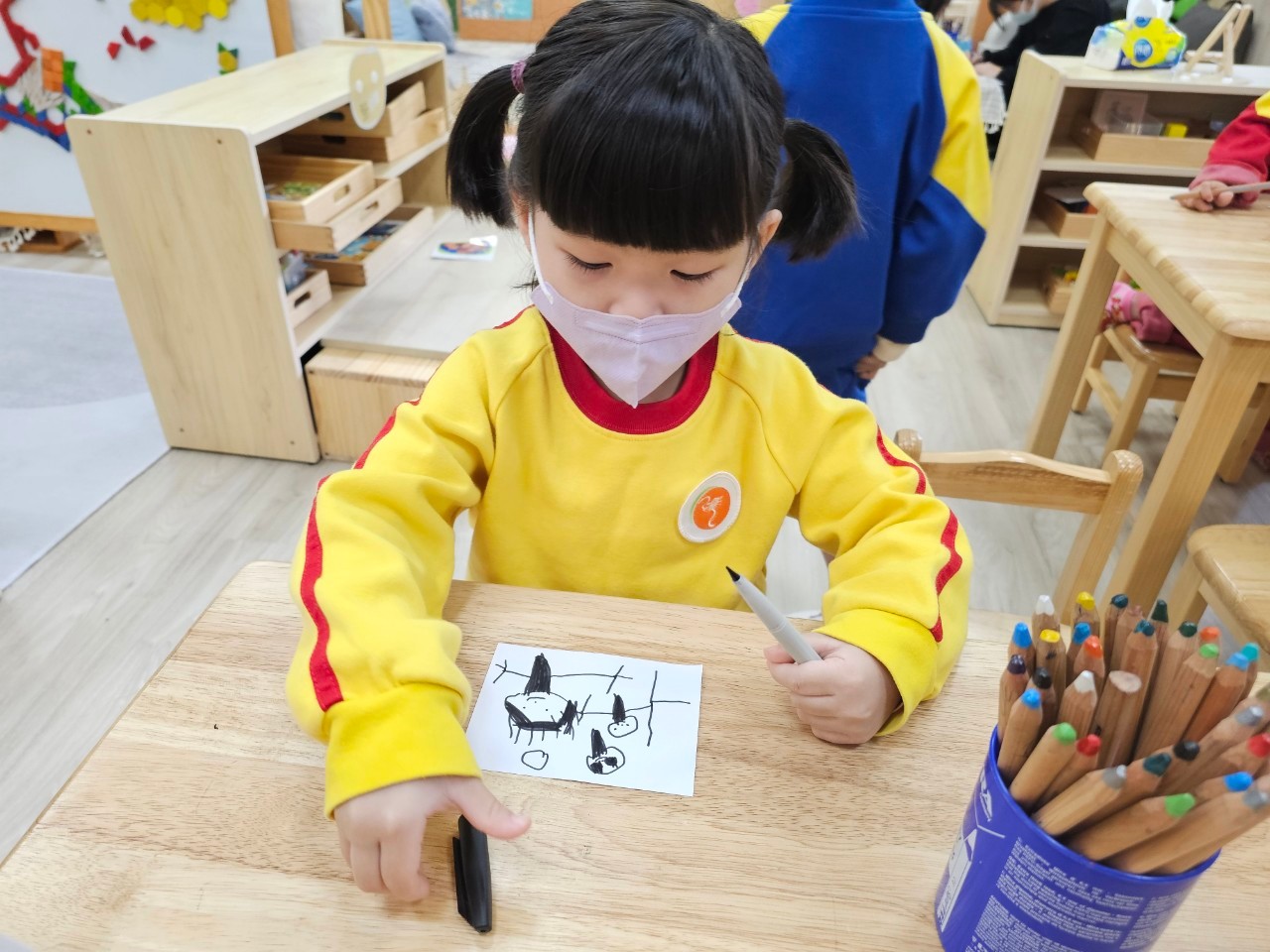 【感覺簽到畫】ˍ蜜蜂班